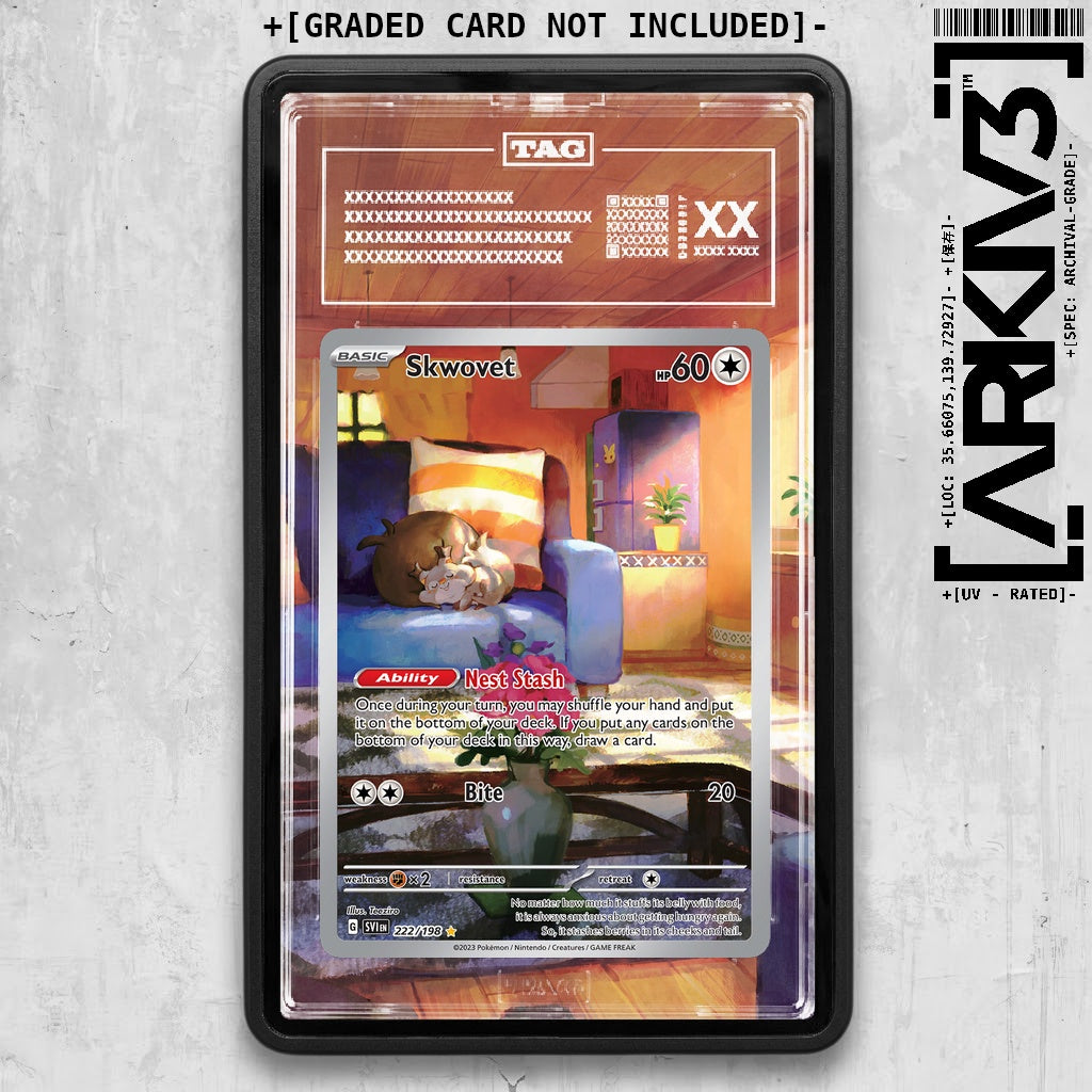 ARKIV3 TAG graded front - Black