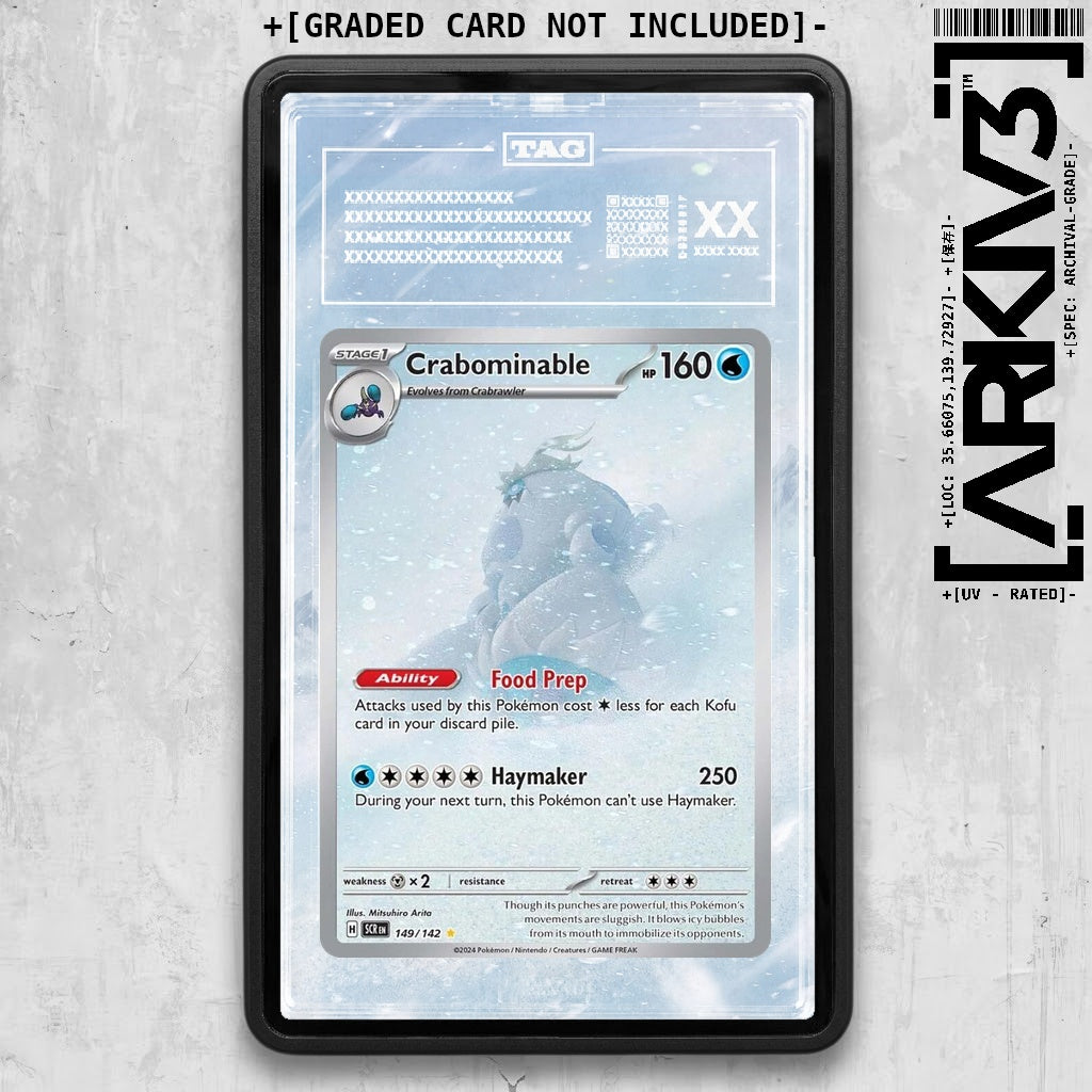 ARKIV3 TAG graded front - Black