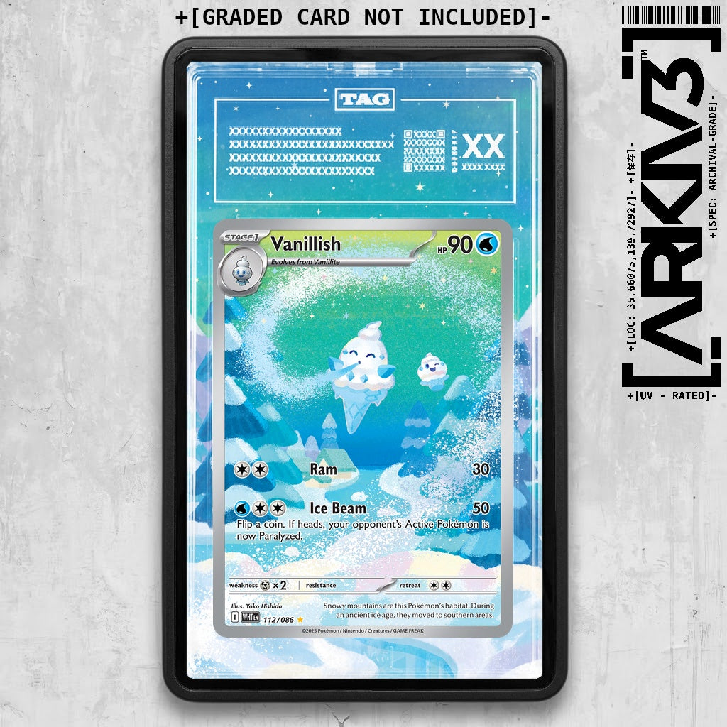ARKIV3 TAG graded front - Black