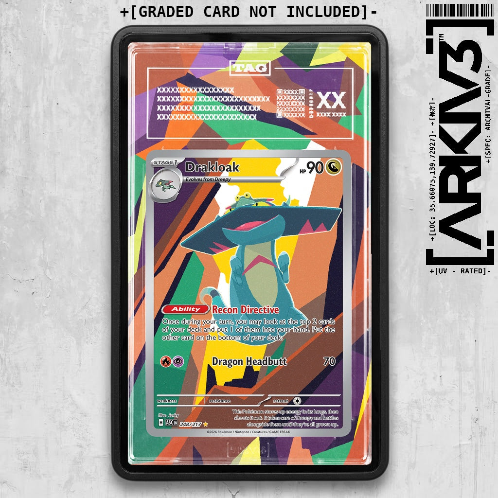 ARKIV3 TAG graded front - Black