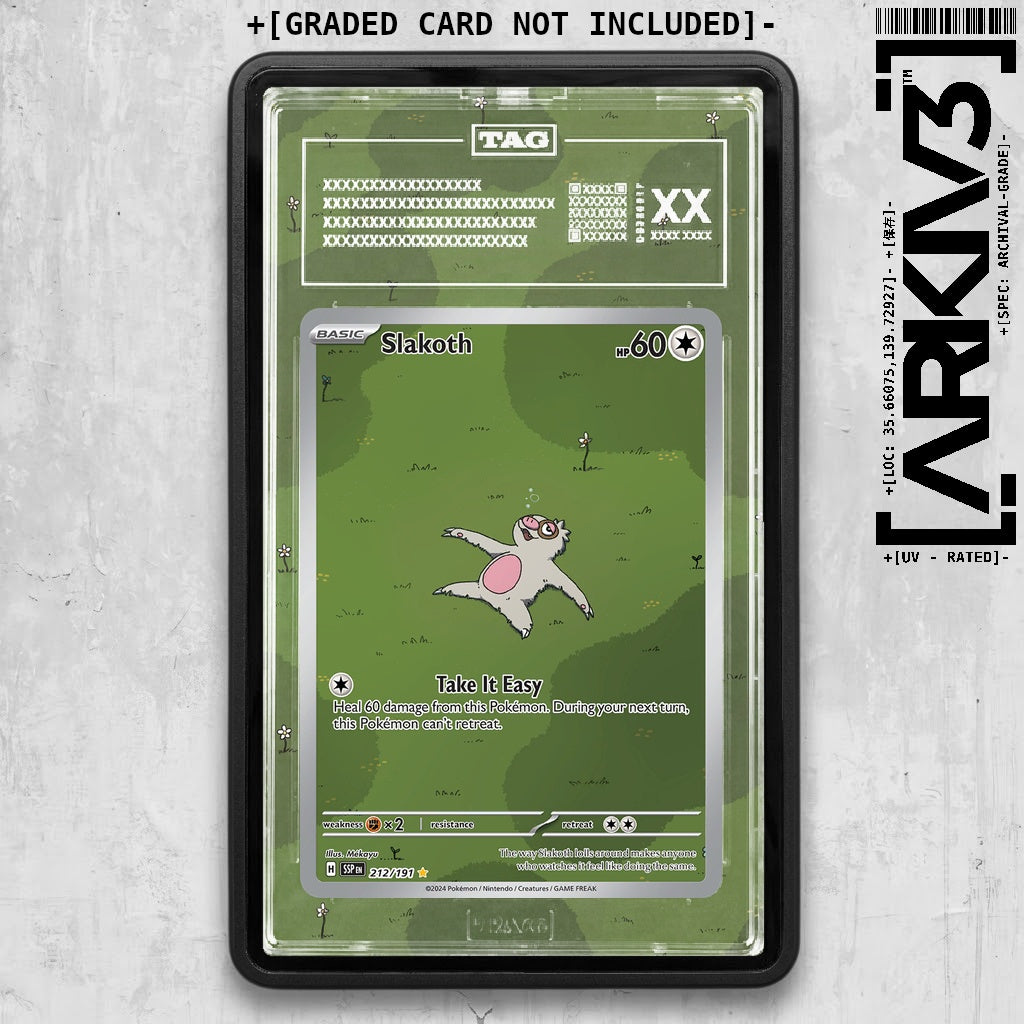 ARKIV3 TAG graded front - Black