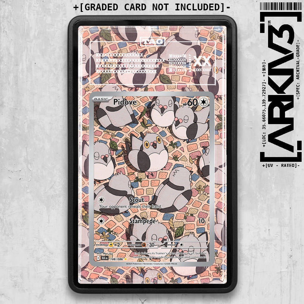 ARKIV3 TAG graded front - Black
