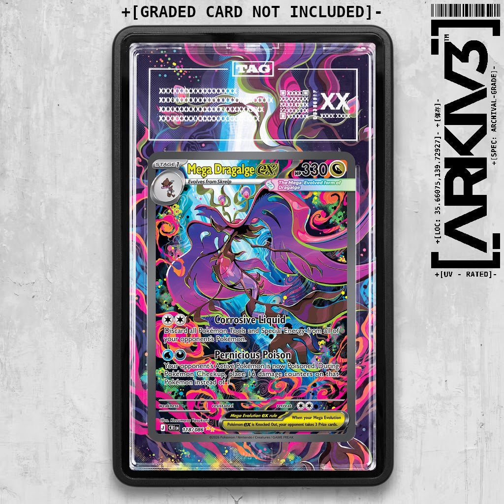 ARKIV3 TAG graded front - Black