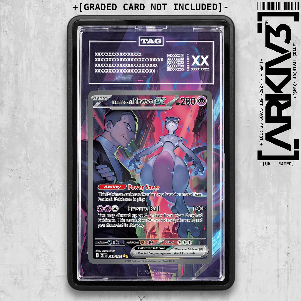 ARKIV3 TAG graded front - Black