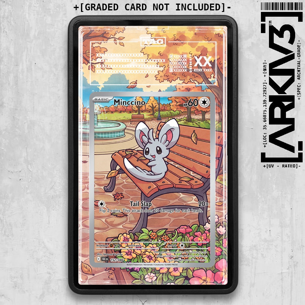 ARKIV3 TAG graded front - Black