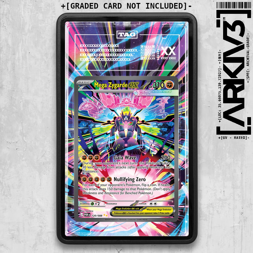 ARKIV3 TAG graded front - Black