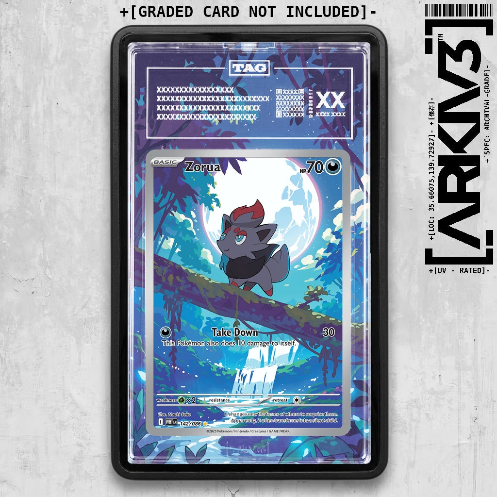 ARKIV3 TAG graded front - Black