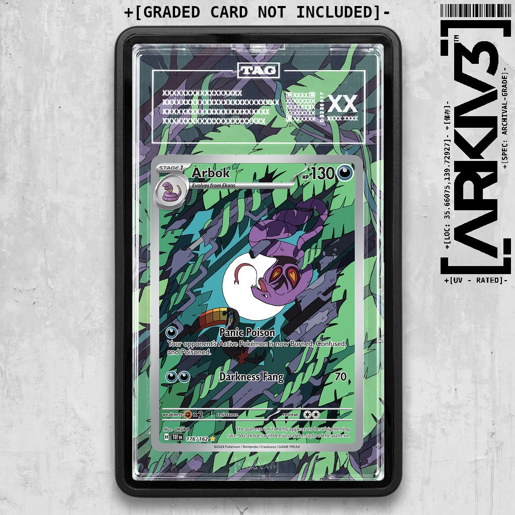 ARKIV3 TAG graded front - Black