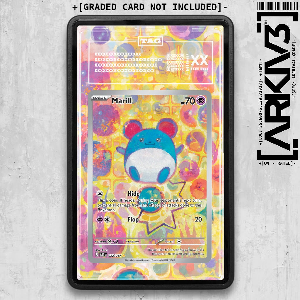 ARKIV3 TAG graded front - Black