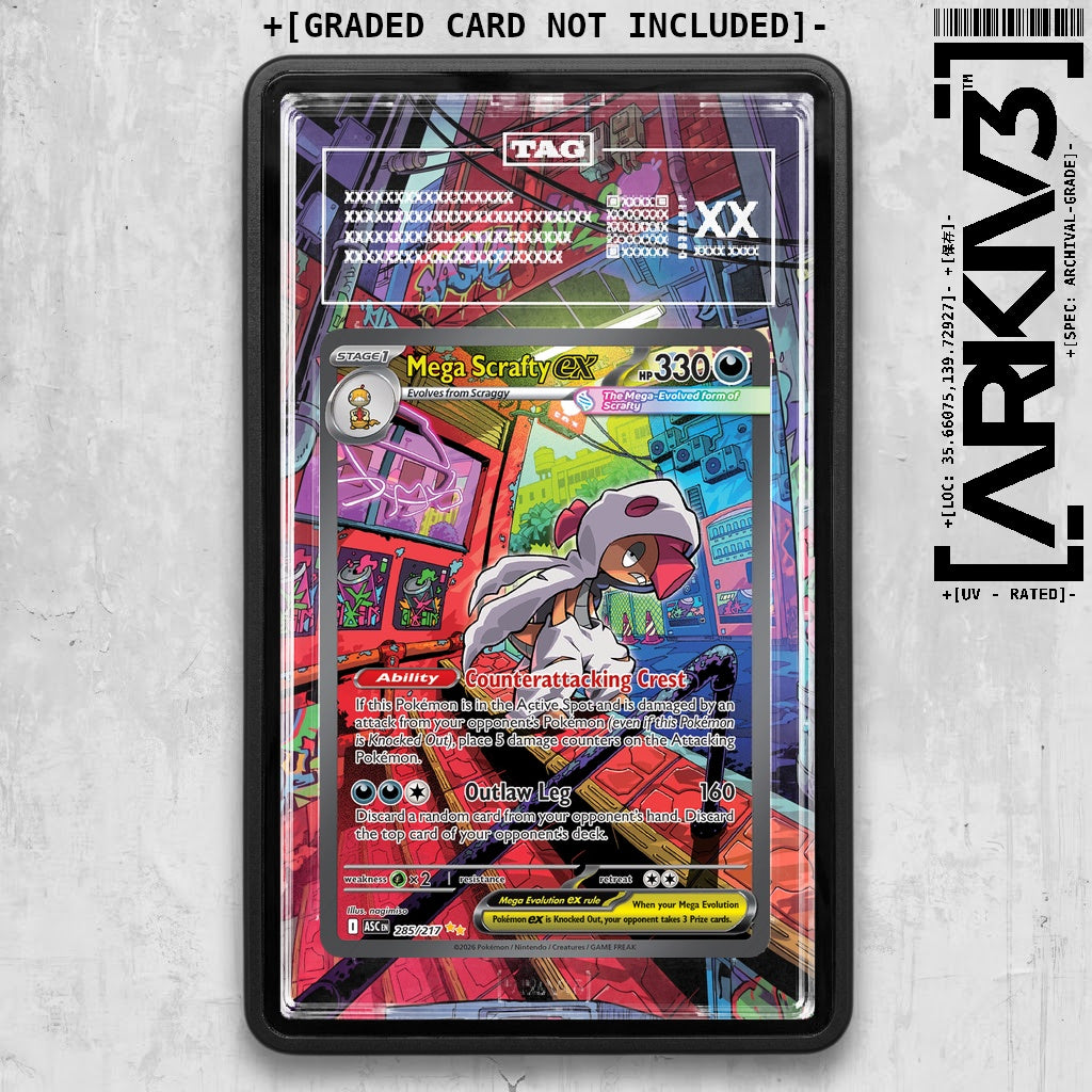 ARKIV3 TAG graded front - Black