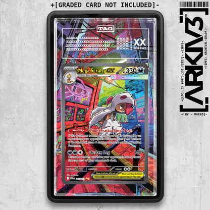 ARKIV3 TAG graded front - Black