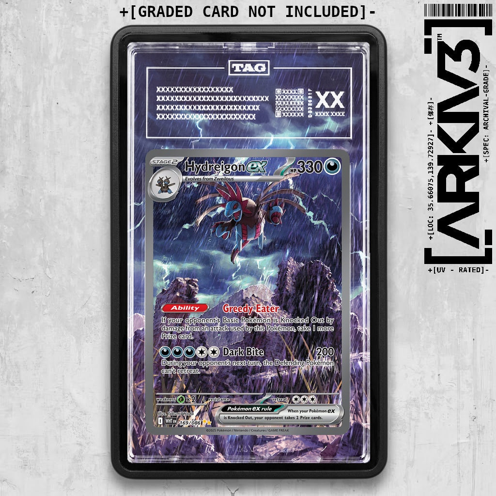 ARKIV3 TAG graded front - Black