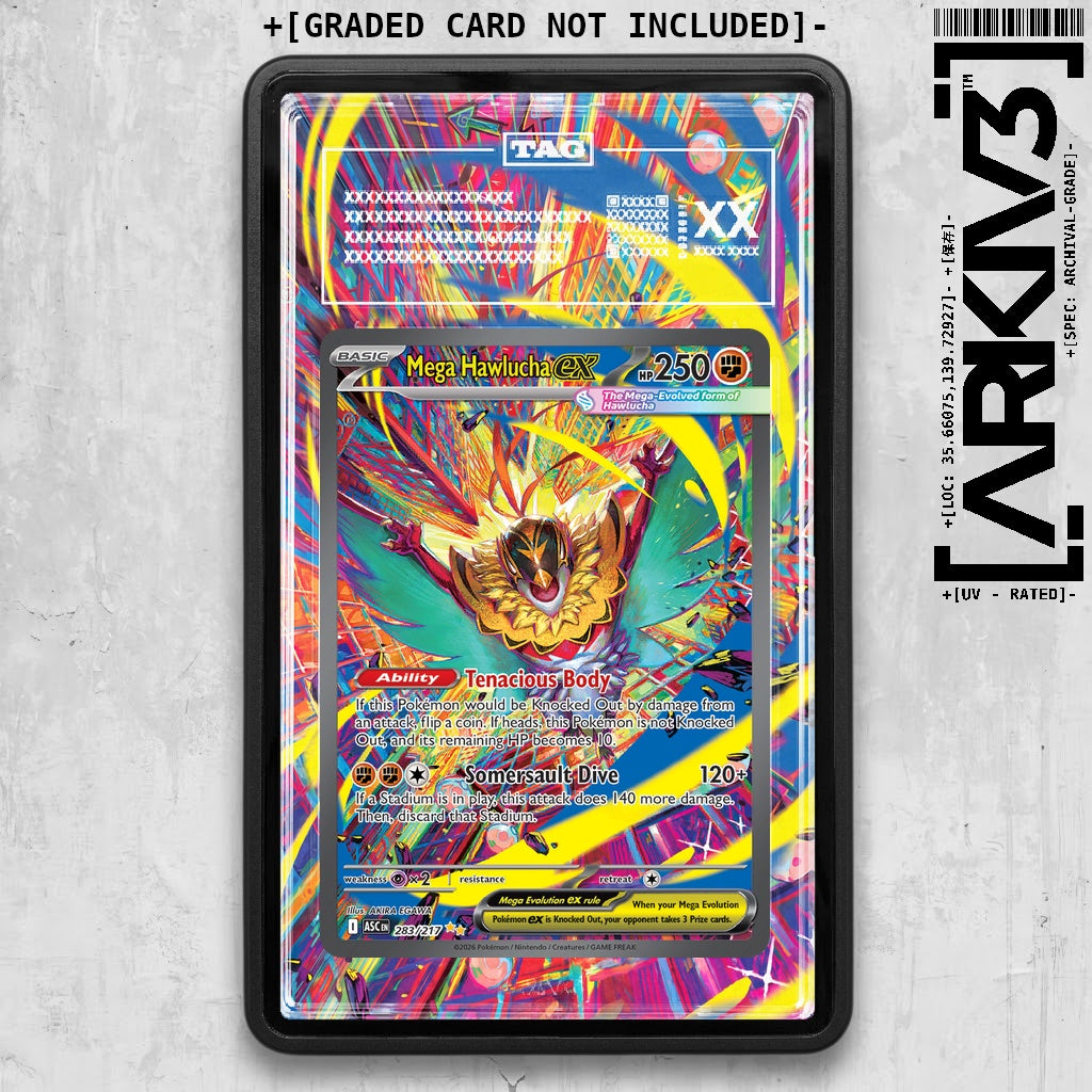 ARKIV3 TAG graded front - Black