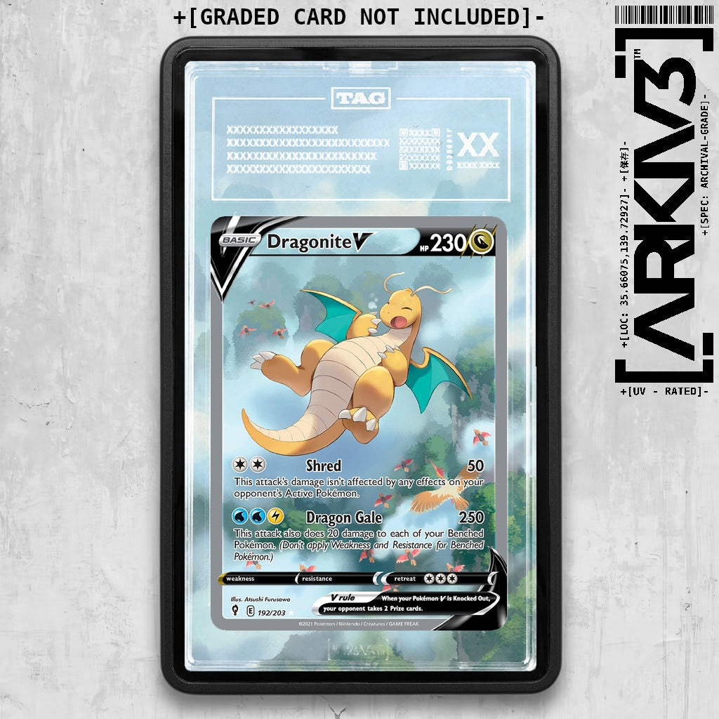 ARKIV3 TAG graded front - Black