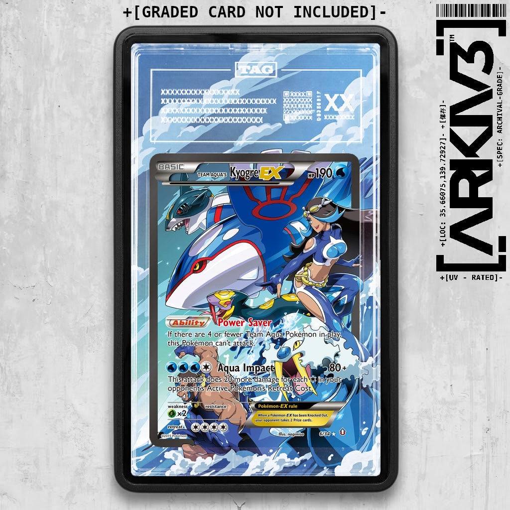 ARKIV3 TAG graded front - Black
