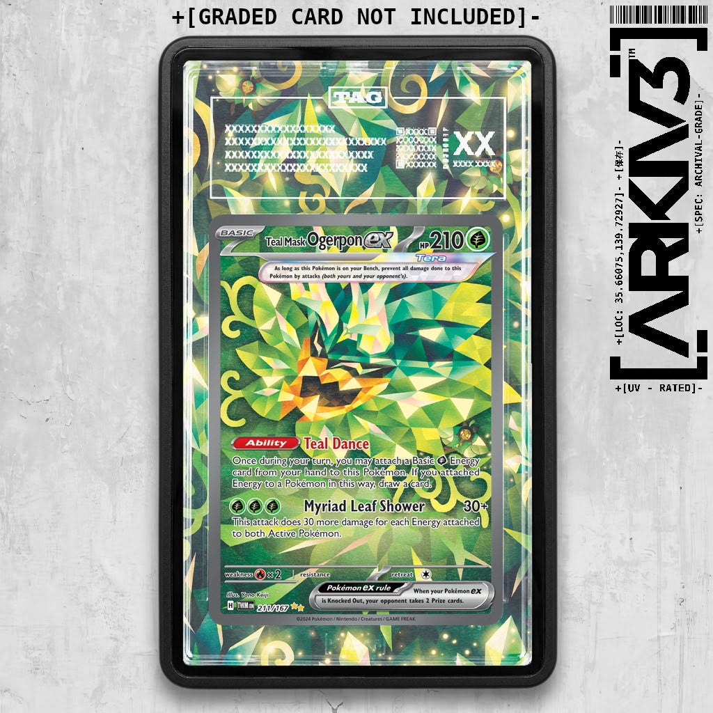 ARKIV3 TAG graded front - Black