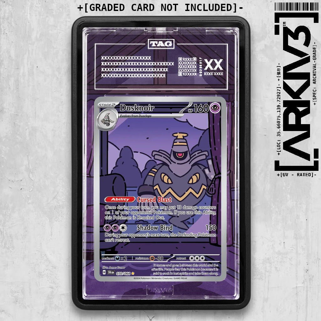 ARKIV3 TAG graded front - Black