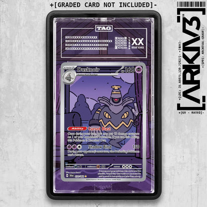 ARKIV3 TAG graded front - Black