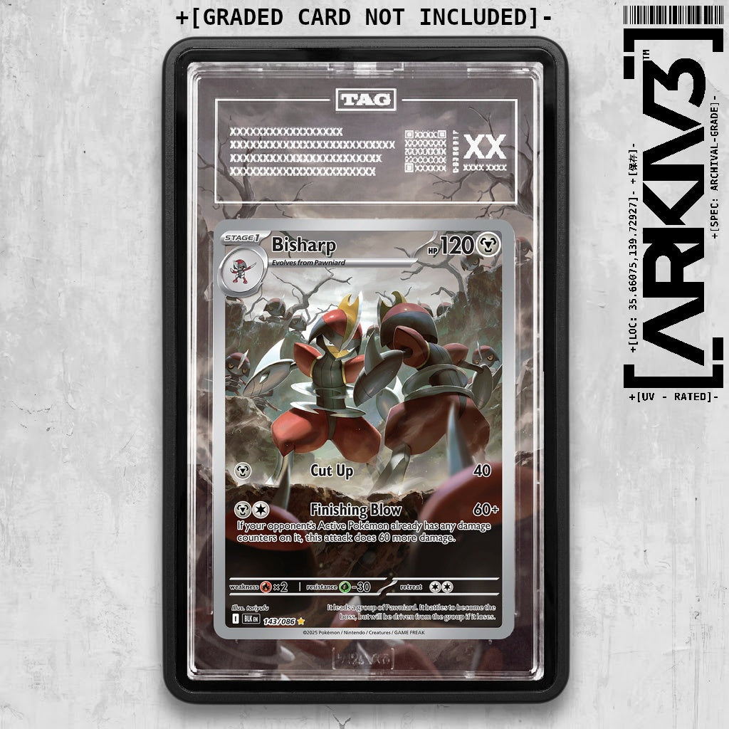ARKIV3 TAG graded front - Black