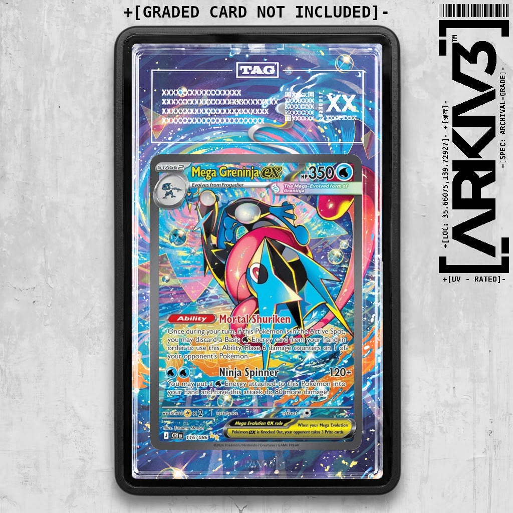 ARKIV3 TAG graded front - Black