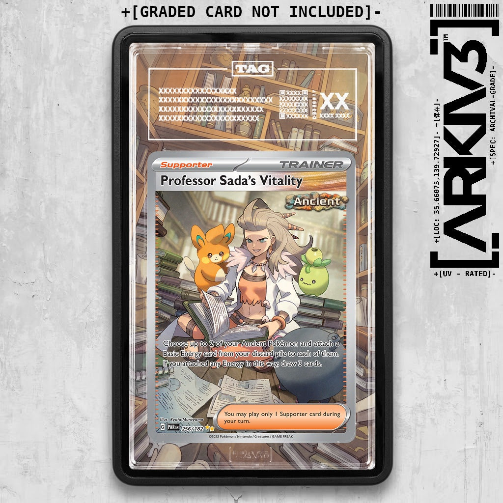 ARKIV3 TAG graded front - Black