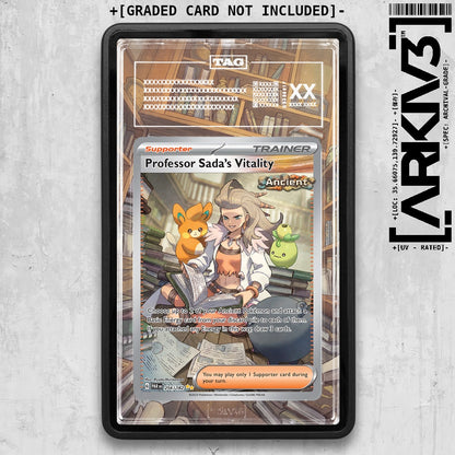 ARKIV3 TAG graded front - Black