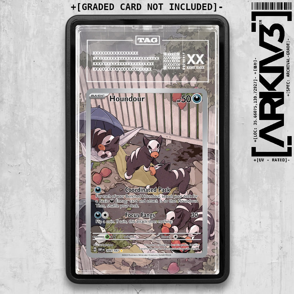 ARKIV3 TAG graded front - Black