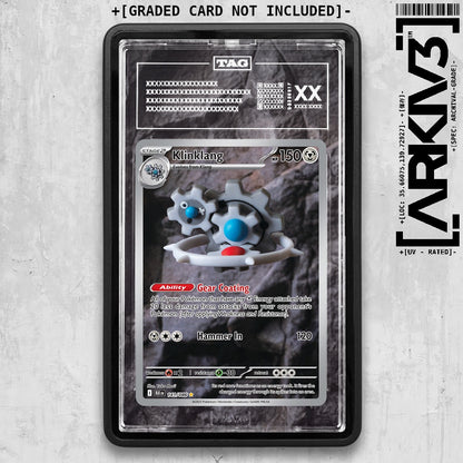 ARKIV3 TAG graded front - Black