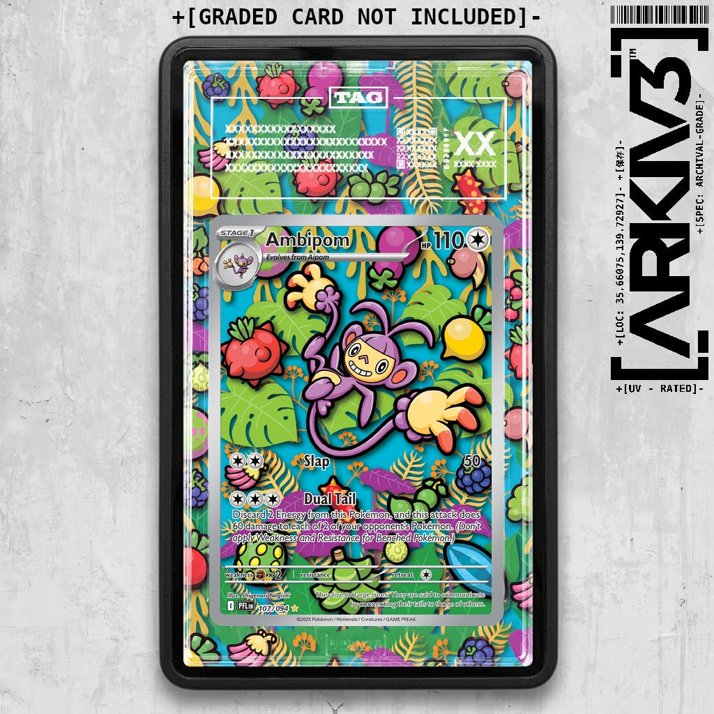 ARKIV3 TAG graded front - Black