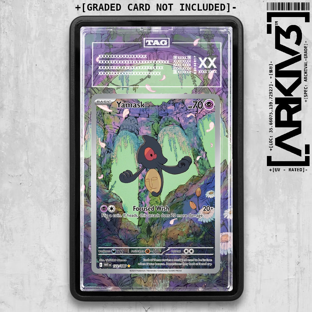 ARKIV3 TAG graded front - Black