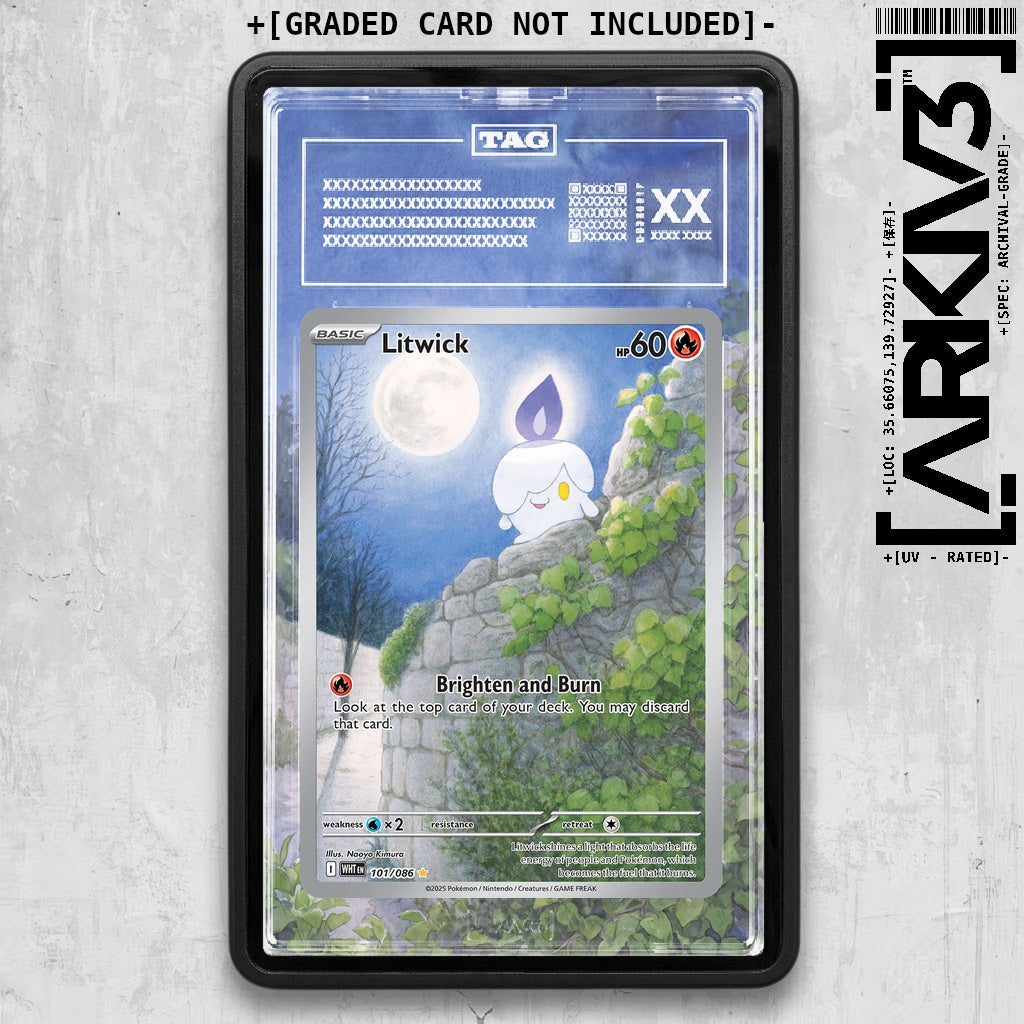 ARKIV3 TAG graded front - Black