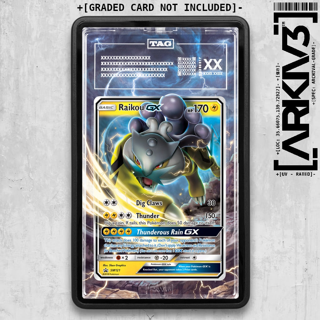 ARKIV3 TAG graded front - Black
