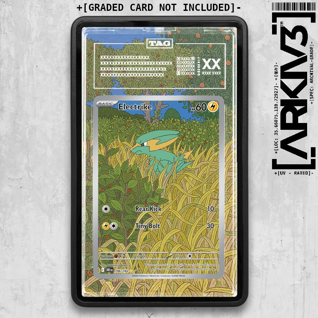 ARKIV3 TAG graded front - Black