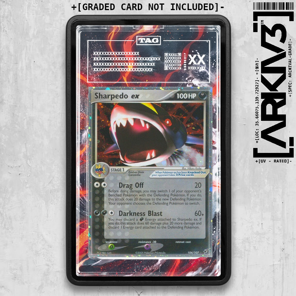 ARKIV3 TAG graded front - Black