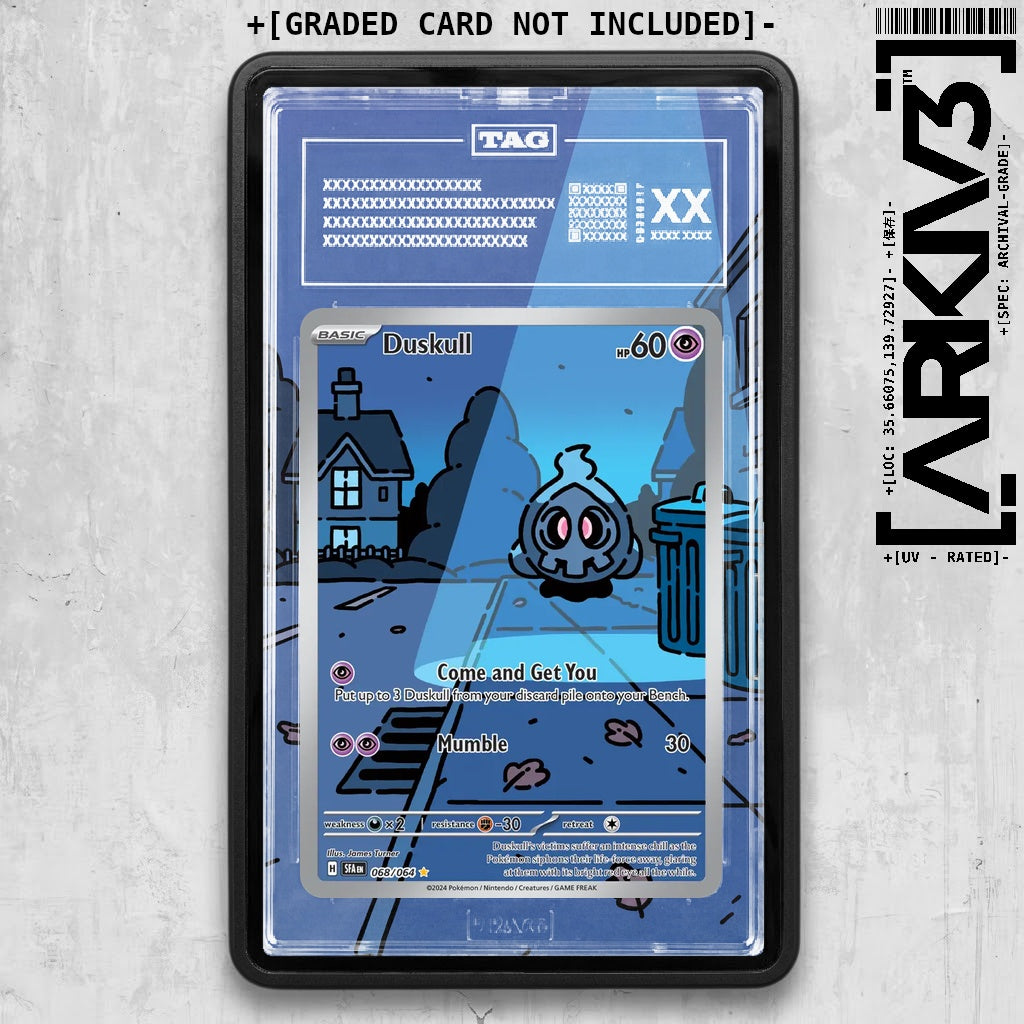 ARKIV3 TAG graded front - Black