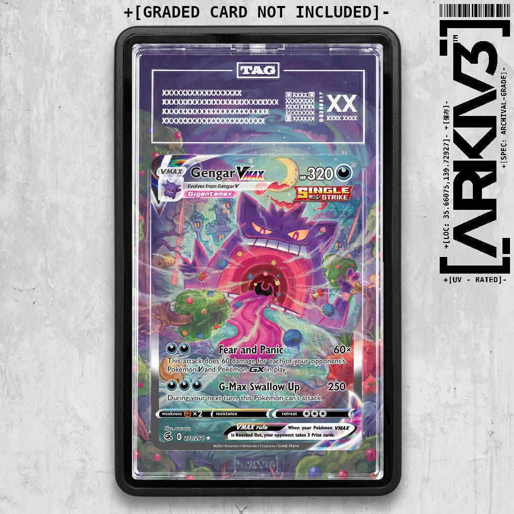 ARKIV3 TAG graded front - Black