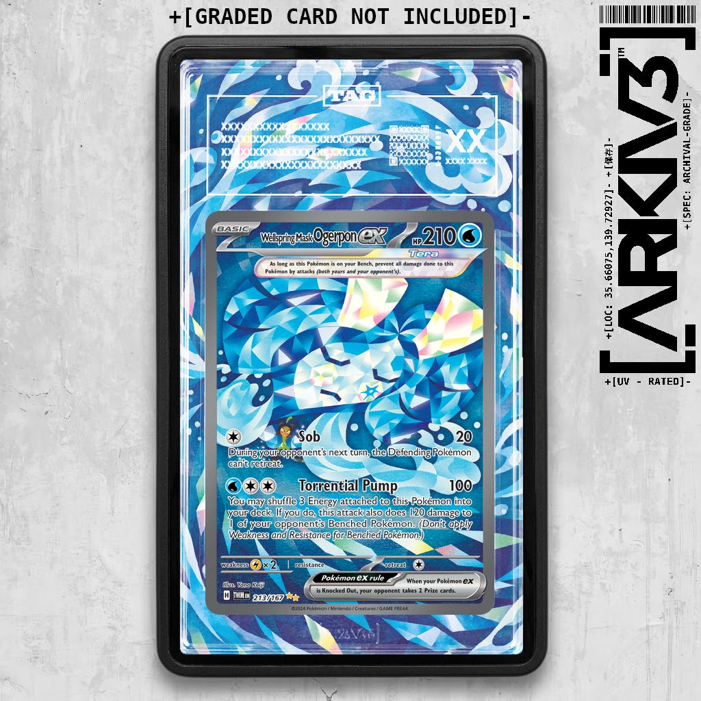 ARKIV3 TAG graded front - Black