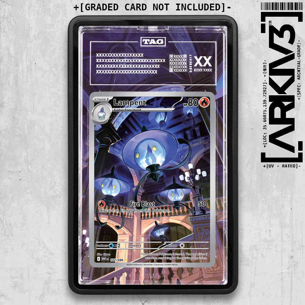 ARKIV3 TAG graded front - Black