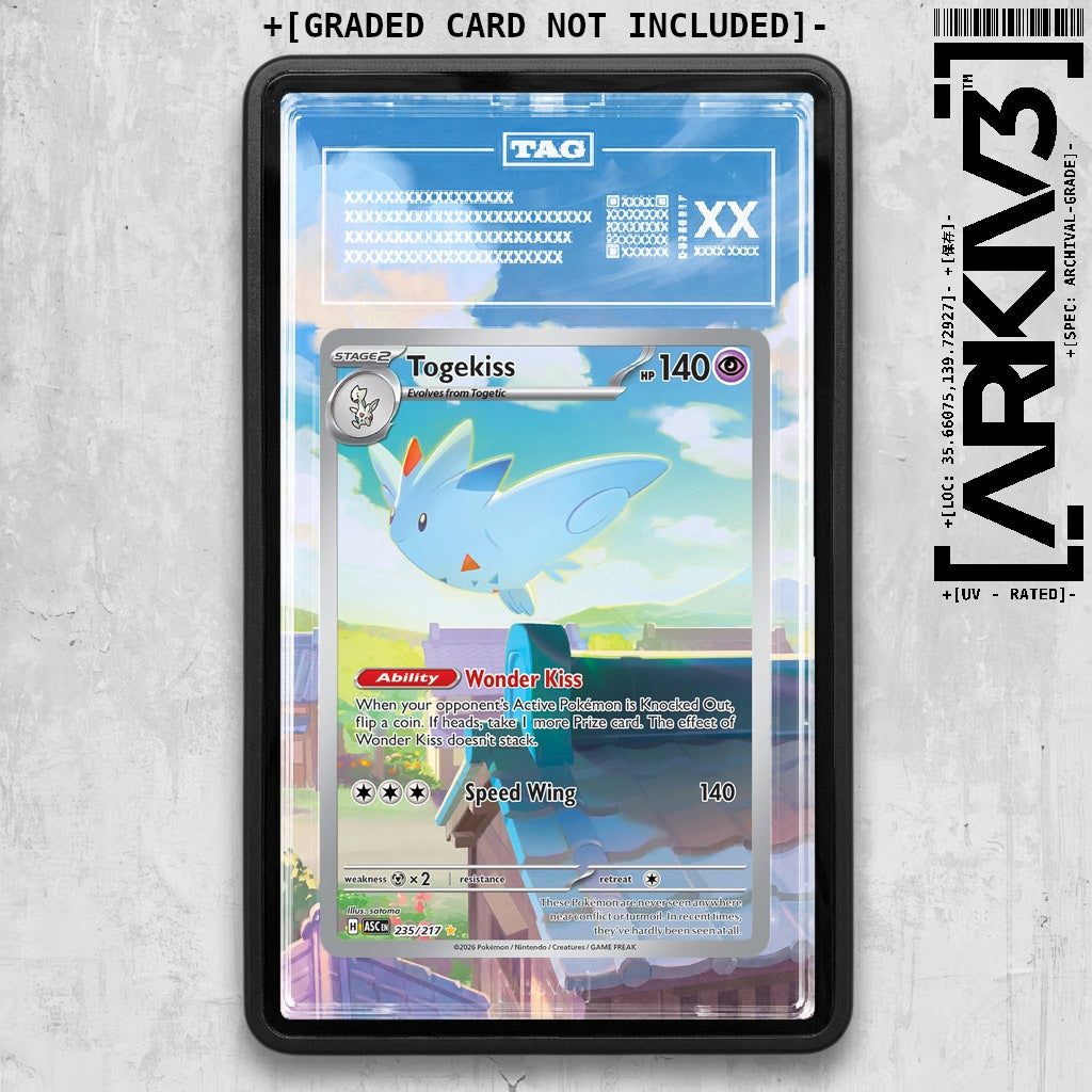 ARKIV3 TAG graded front - Black
