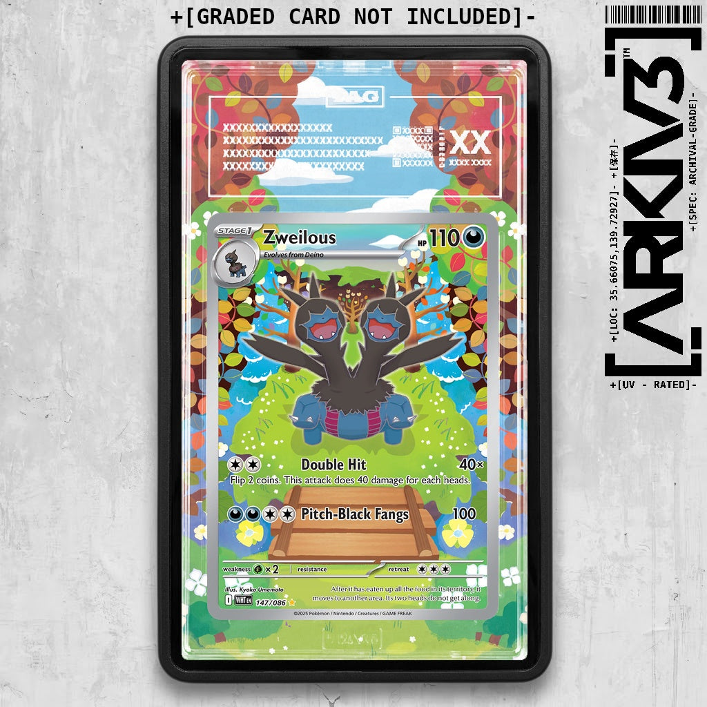 ARKIV3 TAG graded front - Black