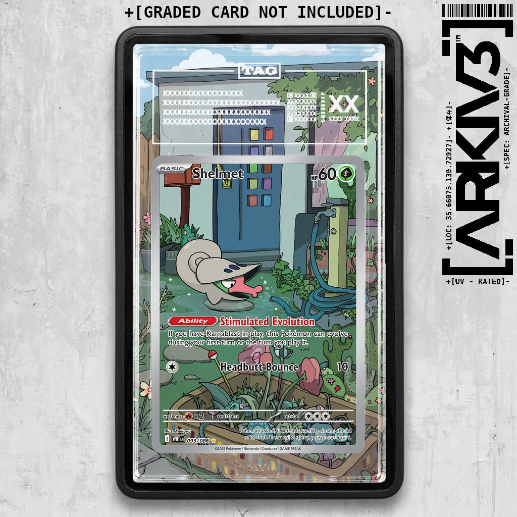 ARKIV3 TAG graded front - Black