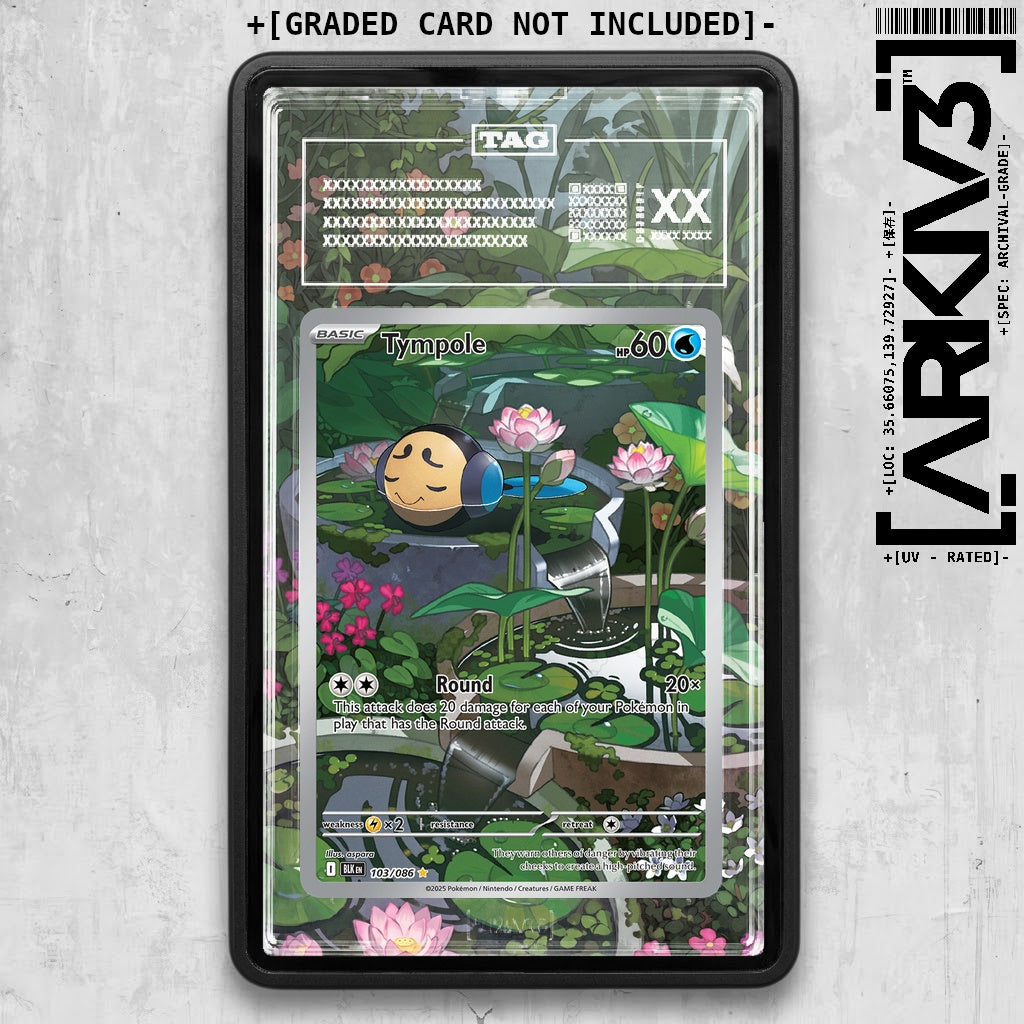 ARKIV3 TAG graded front - Black