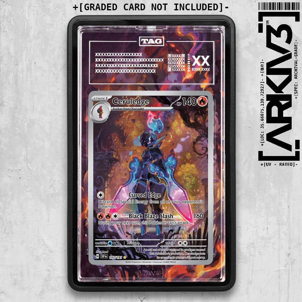 ARKIV3 TAG graded front - Black