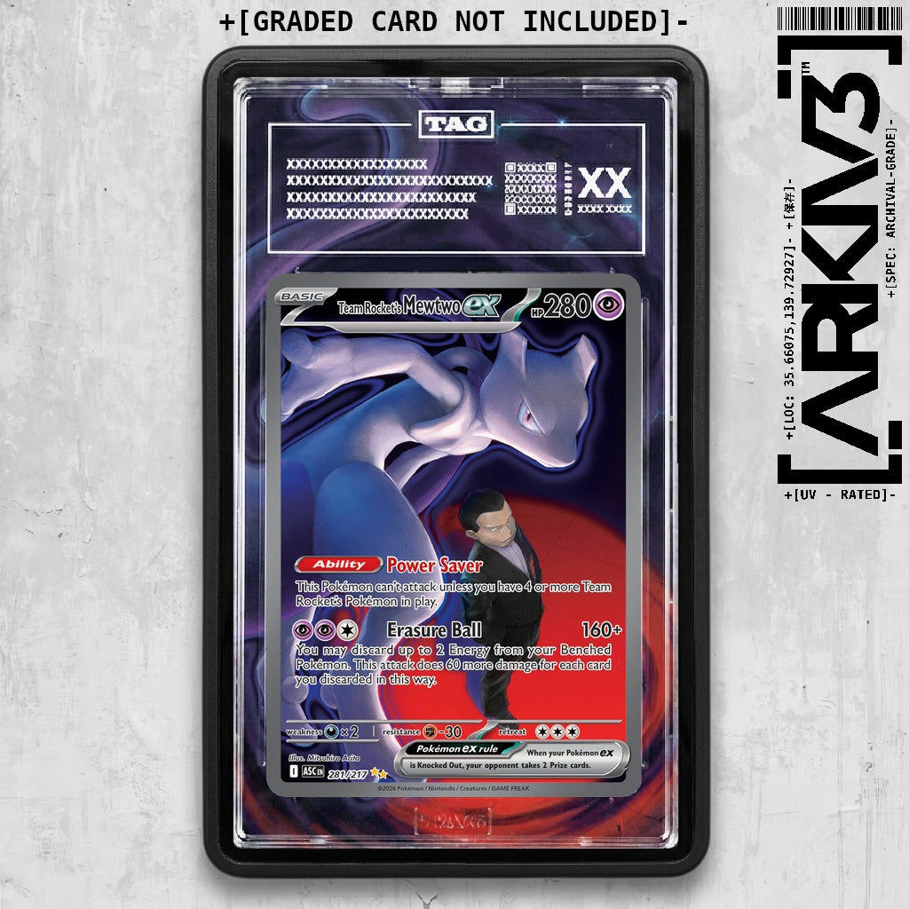 ARKIV3 TAG graded front - Black