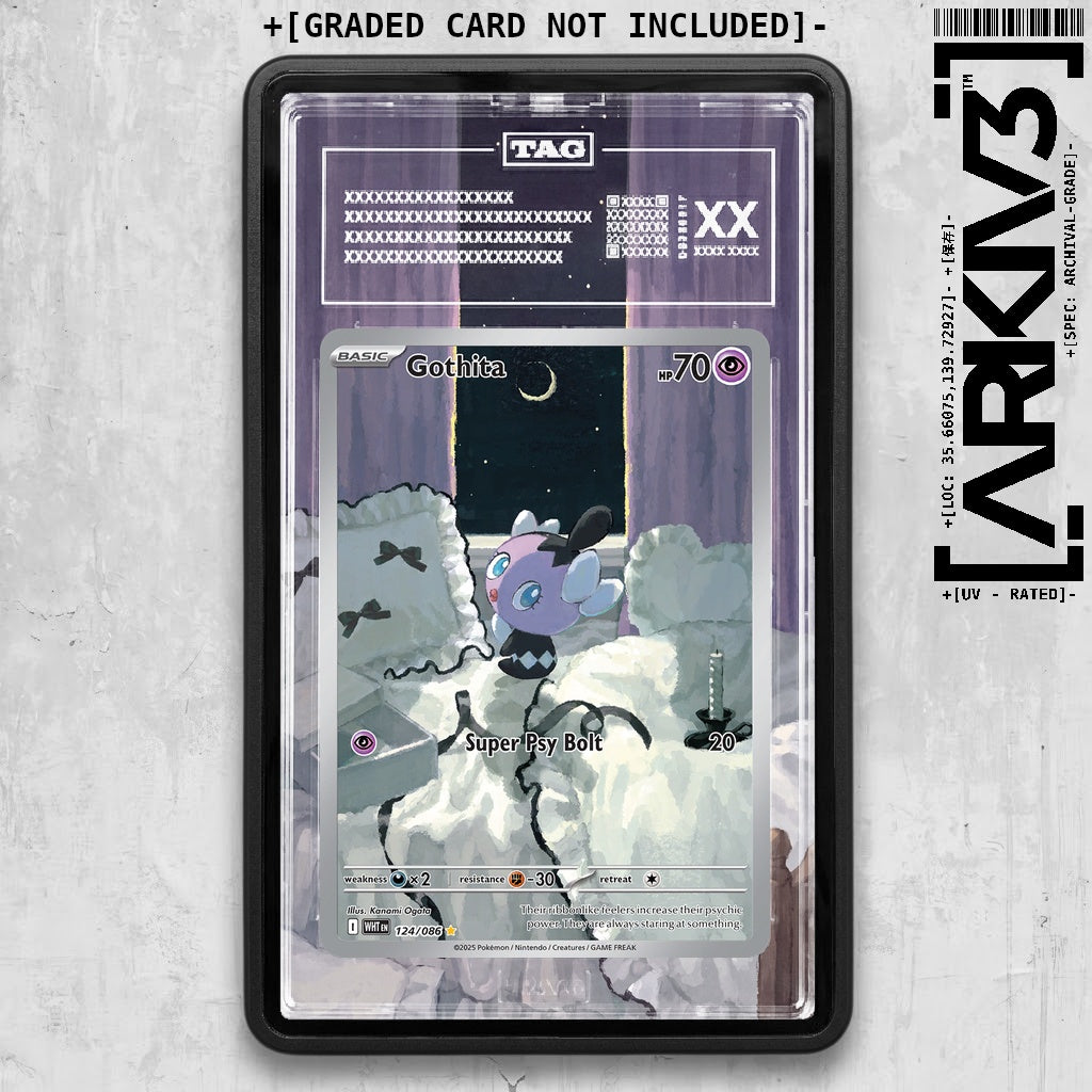 ARKIV3 TAG graded front - Black