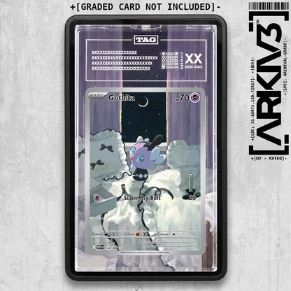 ARKIV3 TAG graded front - Black