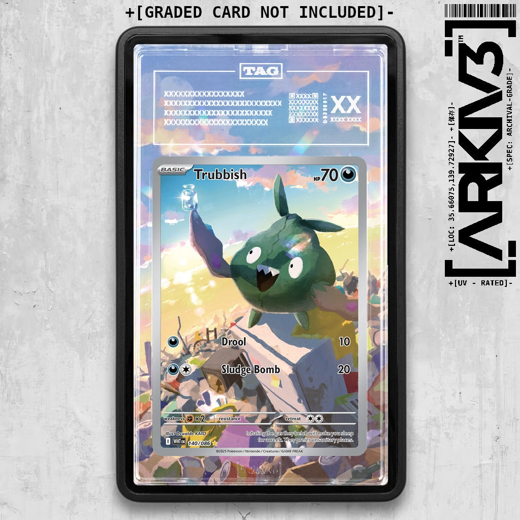 ARKIV3 TAG graded front - Black