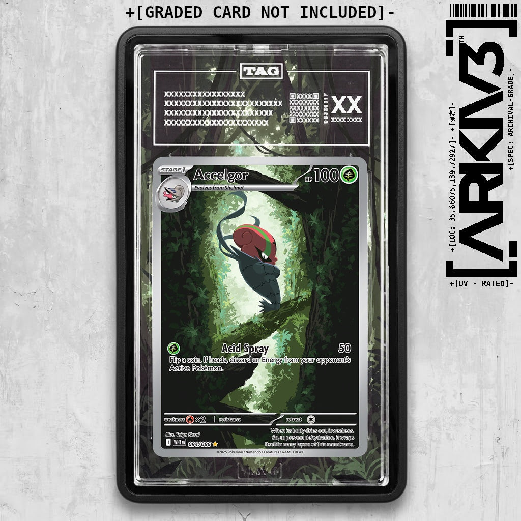 ARKIV3 TAG graded front - Black
