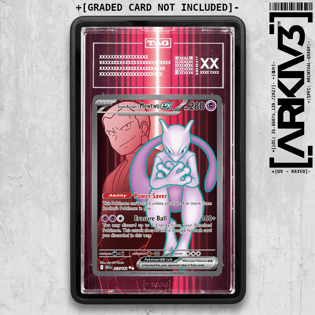 ARKIV3 TAG graded front - Black