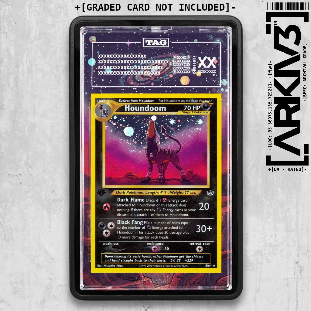 ARKIV3 TAG graded front - Black